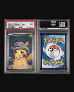 Pikachu with Grey Felt Hat 085 Sv: Scarlet & Violet Promo Cards PSA 9 - Image 3