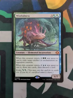 Wistfulness MINT 252 Lorwyn Eclipsed ECL MTG Regular Mythic Unplayed M/NM - Image 1