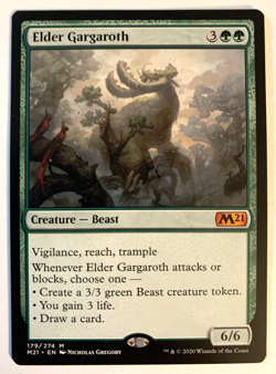 Elder Gargaroth 179/274 Core Set 2021 NM MTG - Image 1