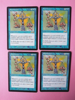 Magic the Gathering MTG Exodus EQUILIBRIUM X4 R VLP/EX 1998 Very nice! - Image 2