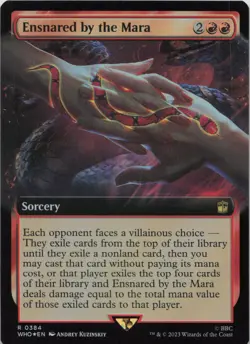 Ensnared by the Mara (Extended Art) - FOIL - R Universes Beyond: Doctor Who - Image 1