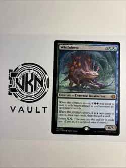 MTG Wistfulness 252 Lorwyn Eclipsed ECL Mythic NM Regular Simic Evoke Elemental - Image 1