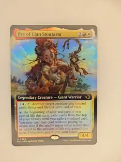 Bre of Clan Stoutarm (Extended Art) Lorwyn Eclipsed Foil - Image 1