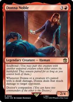 MTG - Donna Noble - Doctor Who - Magic the Gathering - Image 1