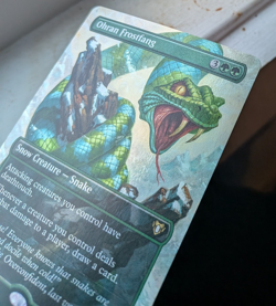 MTG Ohran Frostfang Commander Masters Borderless FOIL NM - Image 2