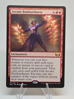 Arcane Bombardment X1 SNC MTG Streets of New Capenna B1 - Image 1