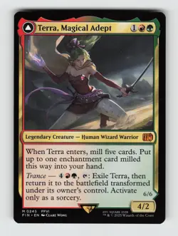 Terra, Magical Adept*Non-Foil* FINAL FANTASY 245 NM - Image 1