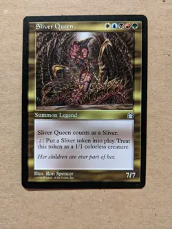 Silver Queen - Stronghold (1998) - Lightly Played (LP) - MTG Reserved List - Image 1