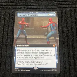 MTG Impostor Syndrome Extended Art Regular M 251 Marvel's Spider-Man NM - Image 1