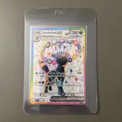 Pokemon TCG: Umbreon ex SVP176 Sv: Scarlet & Violet Promo Cards Holo Off Center - Image 1