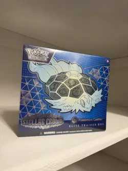 Pokemon Center Elite Trainer Box ETB Stellar Crown Sv07 New Sealed - Image 1