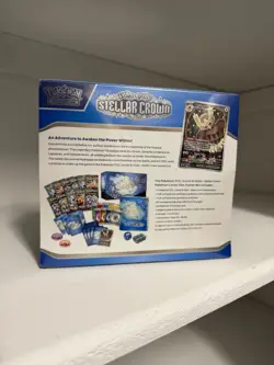 Pokemon Center Elite Trainer Box ETB Stellar Crown Sv07 New Sealed - Image 2
