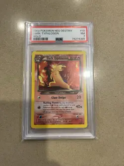 PSA 7 NM Dark Typhlosion Neo Destiny Holo Pokemon 10/105 - Image 1