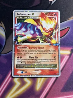 Infernape LV.X - DP10 - Pokemon Diamond & Pearl Promo Ultra Rare HP - Image 1
