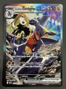 Cynthia’s Garchomp Ex 232/182 SIR Pokemon TCG Destined Rivals English Near Mint - Image 2
