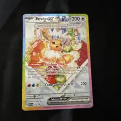 Pokemon Eevee ex (Full Art) 174 Scarlet & Violet SV - Promo - NEAR MNT - Image 1