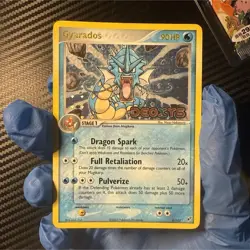 Pokemon Gyarados EX Deoxys 8/107 Reverse Holo Rare English 2005 - Image 1