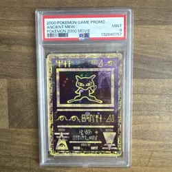 2000 POKEMON GAME MOVIE POKEMON 2000 MOVIE ANCIENT MEW PSA 9 - Image 1