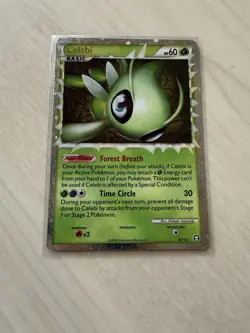 Celebi (Prime) 92/102 Triumphant Holo Pokemon TCG 2010 - LP Condition - Image 1
