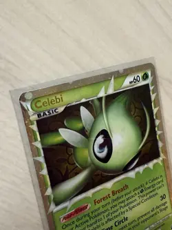 Celebi (Prime) 92/102 Triumphant Holo Pokemon TCG 2010 - LP Condition - Image 3