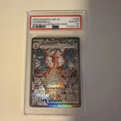 PSA 10 Charizard ex SIR 223/197 SV03: Obsidian Flames Pokemon - Image 1