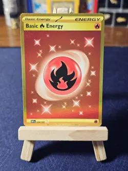 Basic Fire Energy 230/197 - Gold Hyper Rare - SV03 Obsidian Flames - Pokemon TCG - Image 1
