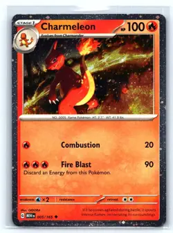 Pokemon Charmeleon Promo 005/165 Charizard Cosmos Super Premium Collection - Image 1