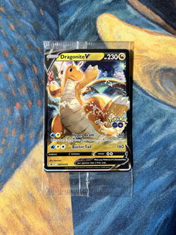 Pokemon TCG - Dragonite V + VSTAR SWSH 235 Pokemon GO Promo Sealed - Image 1