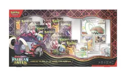 Pokemon TCG PALDEAN FATES Great Tusk Iron Treads Ex Premium Collection Box ✅ NEW - Image 1