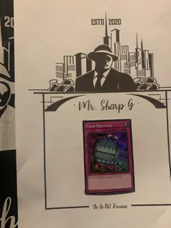 TOON BRIEFCASE -1st EDITION DRL2-EN029 ENGLISH Yu-Gi-Oh! CARD SUPER RARE HOLO - Image 1
