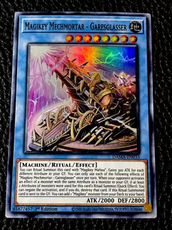 Magikey Mechmortar - Garesglass DAMA-EN033 Yugioh 1st Edition (New) - Image 1