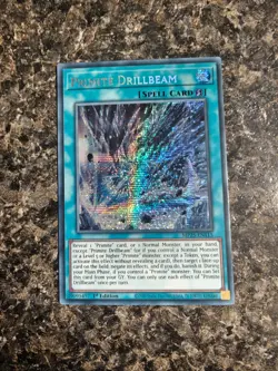 Yugioh Primite Drillbeam - MP25-EN115 - Prismatic Secret Rare - NM - Image 1