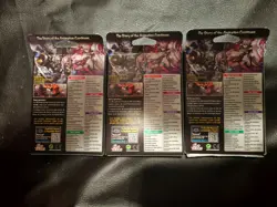 CHEAP LOT 3 NEW Yugioh The Chronicles Deck: The Fallen & The Virtuous All-Foil - Image 2