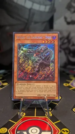 Secret Six Samurai-Doji|SPWA-EN004|Secret Rare|Yu-Gi-Oh| - Image 1