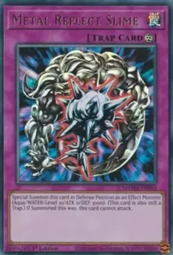 Yugioh! LP Metal Reflect Slime - MAMA-EN093 - Ultra Rare - 1st Edition Lightly P - Image 1