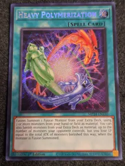 *Misprint* Heavy Polymerization MP24-EN150 Secret Rare Foiling 1st Yugioh NM - Image 1