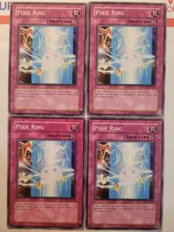 Yugioh- 3X Pixie Ring - Common - Unlimited - ANPR-EN065 - NM/LP Play set - Image 1