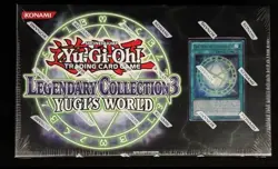 Yugioh LEGENDARY COLLECTION 3 YUGI'S WORLD Original 2012 1st EDITION MINT SEALED - Image 1