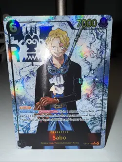 Sabo OP13-120 Secret Rare Alternate Art Carrying On His Will One Piece TCG - Image 1