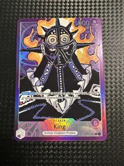 One Piece King (091) (Parallel) OP01-091 Romance Dawn Foil Alt Art Nm - Image 2