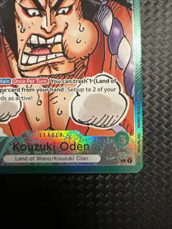 Kouzuki Oden OP01-031 Alt Art Leader One Piece Romance Dawn - Image 5