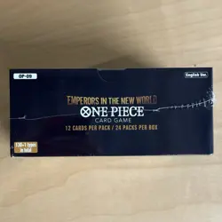 One Piece CCG Emperors in the New World - OP-09 - Booster Box English *SEALED* - Image 2