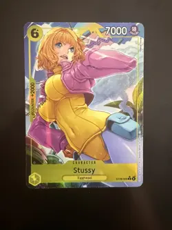 Stussy (Alt Art) Full Art ST29-006 Starter Deck (EGGHEAD) Foil promo ONE PIECE - Image 1