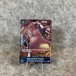 MARSHALL D. TEACH ST03-014 2023 OFFLINE REGIONAL FINALIST ONE PIECE CARD GAME - Image 1