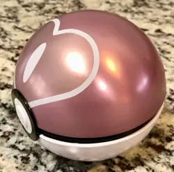 Pokemon Love Ball Tin Pink & White, w/ 50 Assorted Trading Cards - Image 3
