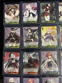 Weiss Schwarz Azur Lane LOT 20 cards Japanese Waifu ALL IN TOP LOADERS - Image 2