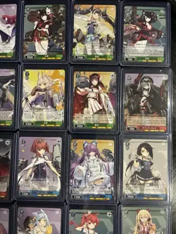 Weiss Schwarz Azur Lane LOT 20 cards Japanese Waifu ALL IN TOP LOADERS - Image 3