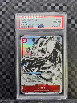 Jinbe (Gift Collection 2023) ST01-005 One Piece Promotion Cards Foil PSA 10 - Image 1