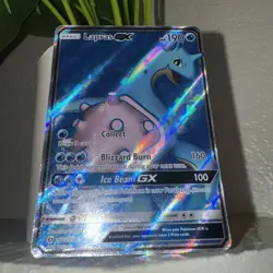 Pokemon Card 2017 LAPRAS GX - 139/149 SUN AND MOON BASE SET TCG - Cute - Image 1