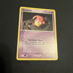Pokemon Card - Slowpoke FireRed & LeafGreen 80/112 Common Near Mint - Image 1
